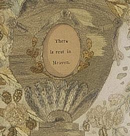 1984.0094 A Needlework Picture, Detail 6