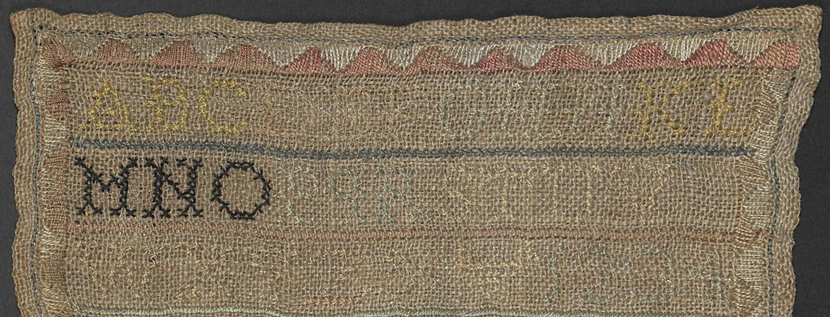 1984.0095 Sampler, Detail