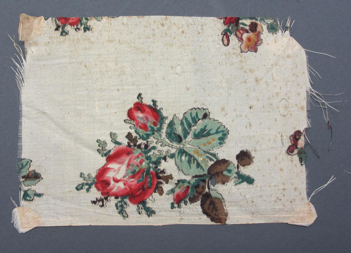 1984.0130.001 Textile, printed reverse