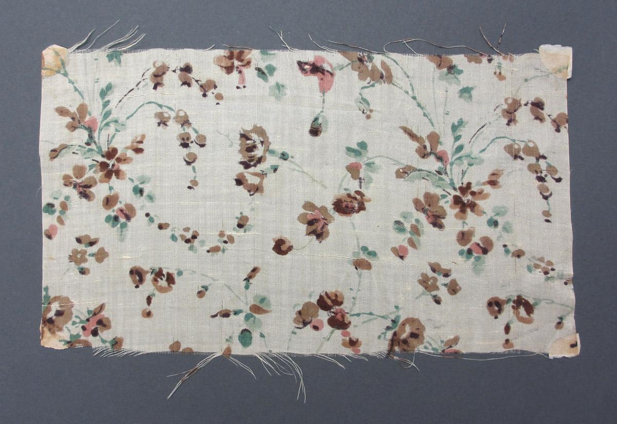 1984.0130.002 Textile, printed reverse