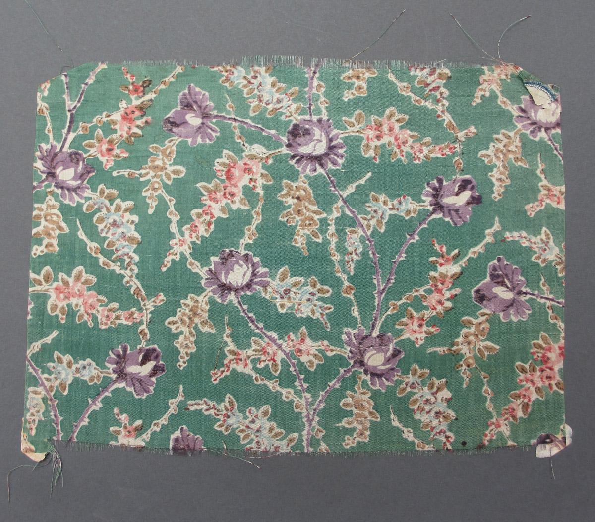 1984.0130.005 Textile, printed reverse