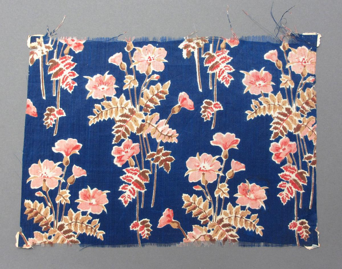 1984.0130.006 Textile, printed reverse