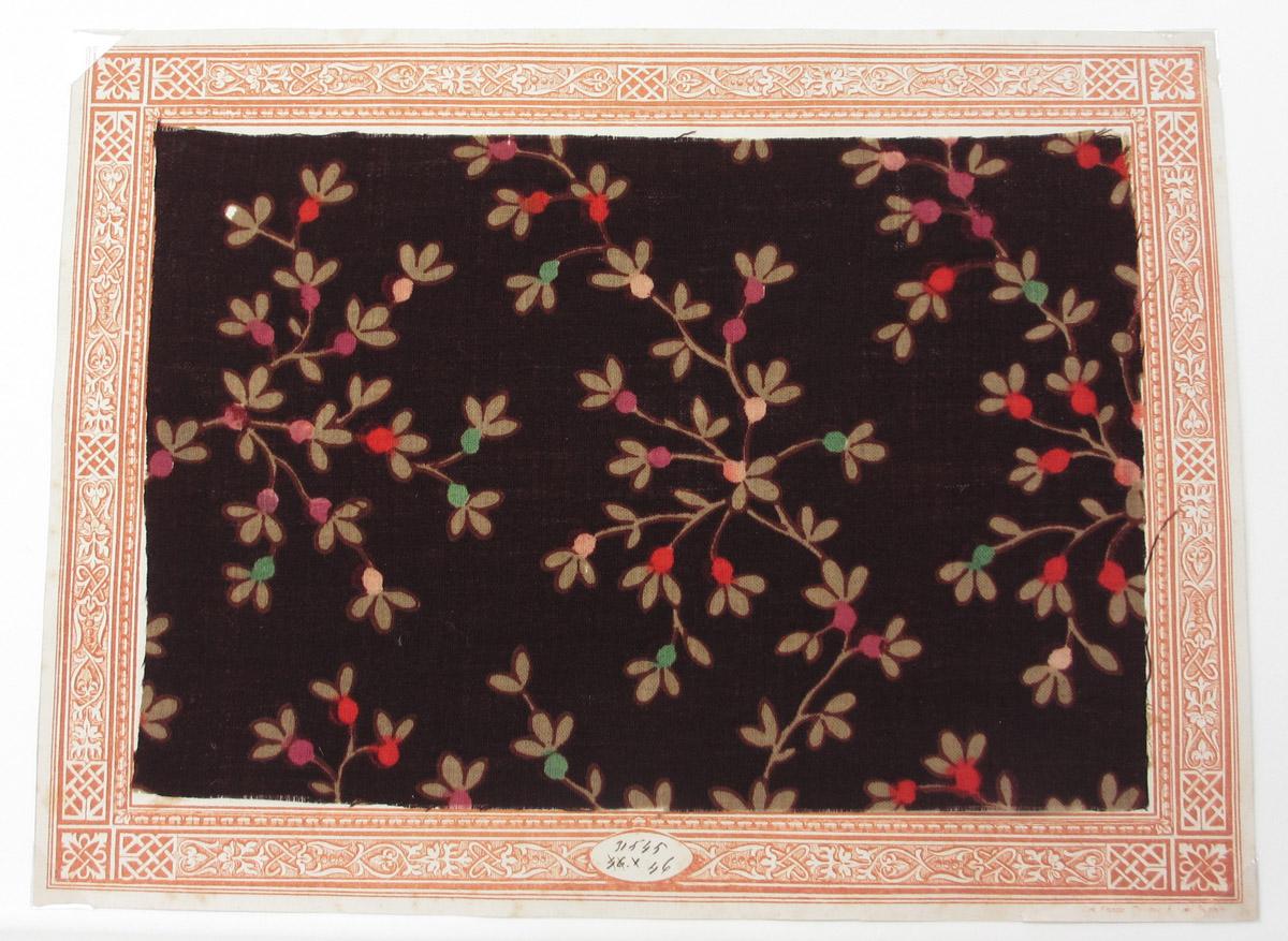 1984.0130.015 Textile, printed obverse