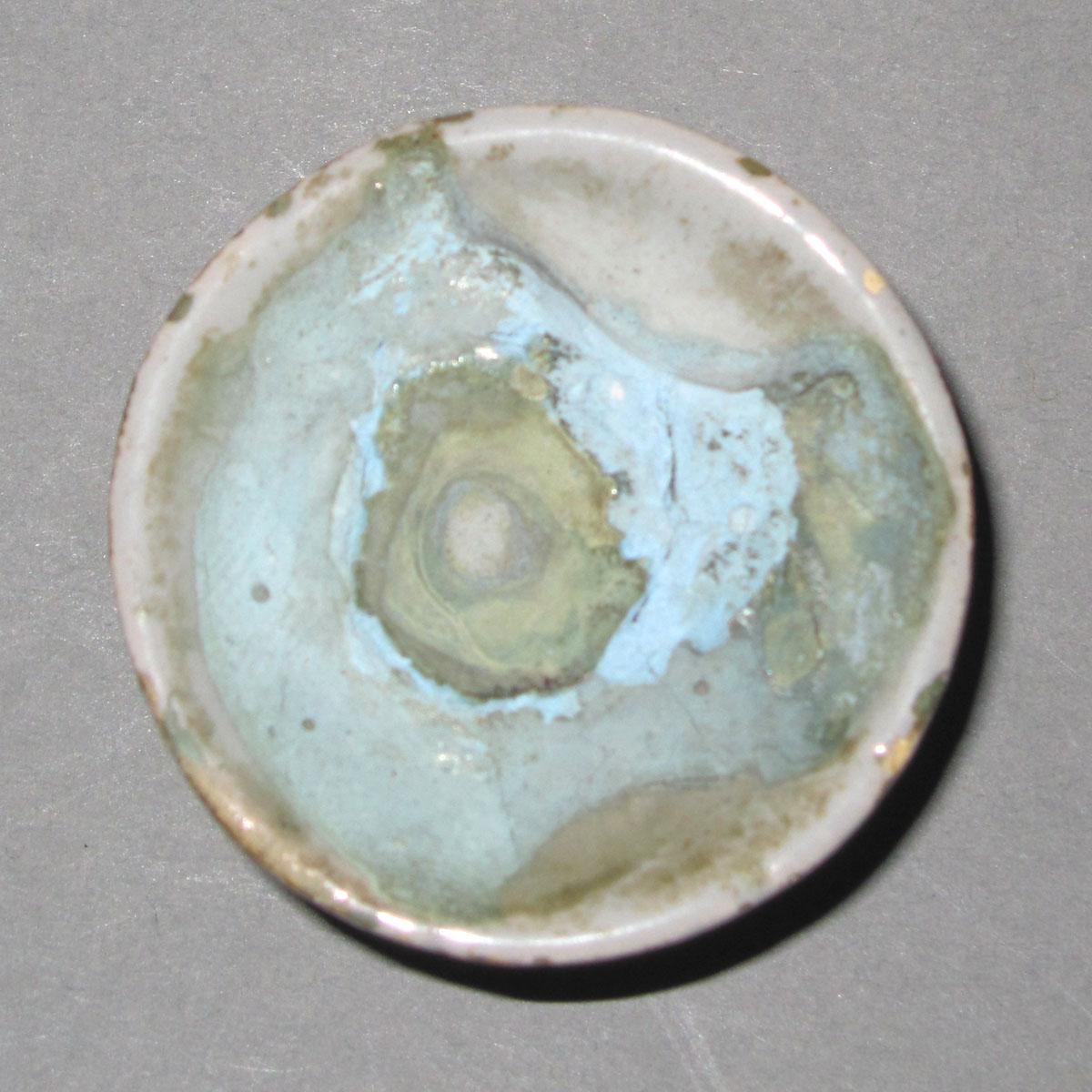 1958.0011.005 Delftware ointment pot top