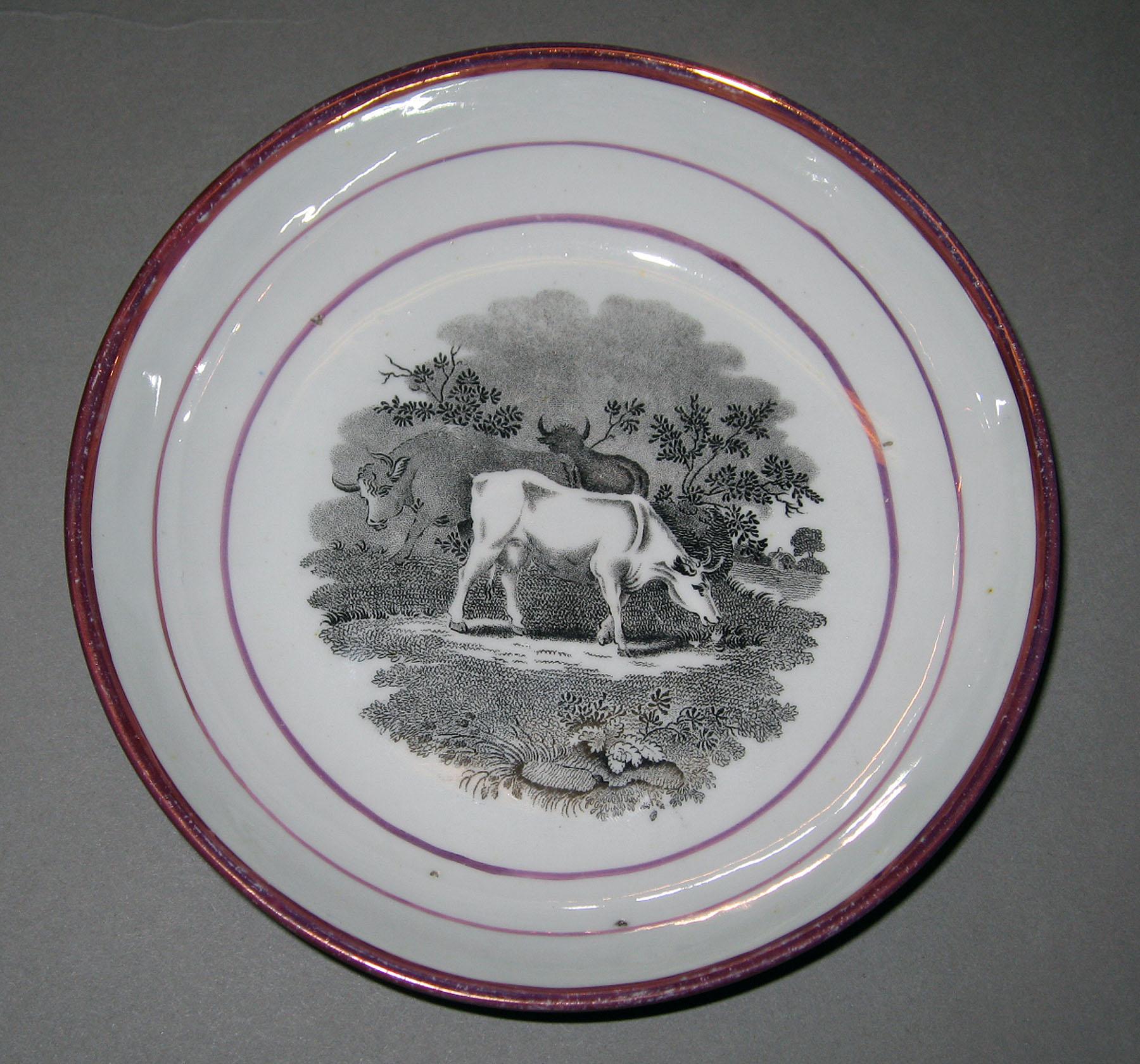 1984.0141.001 B Lusterware Saucer