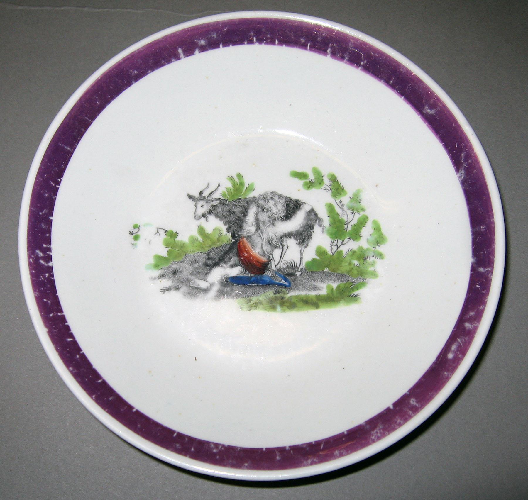 1984.0141.002 B Lusterware Saucer