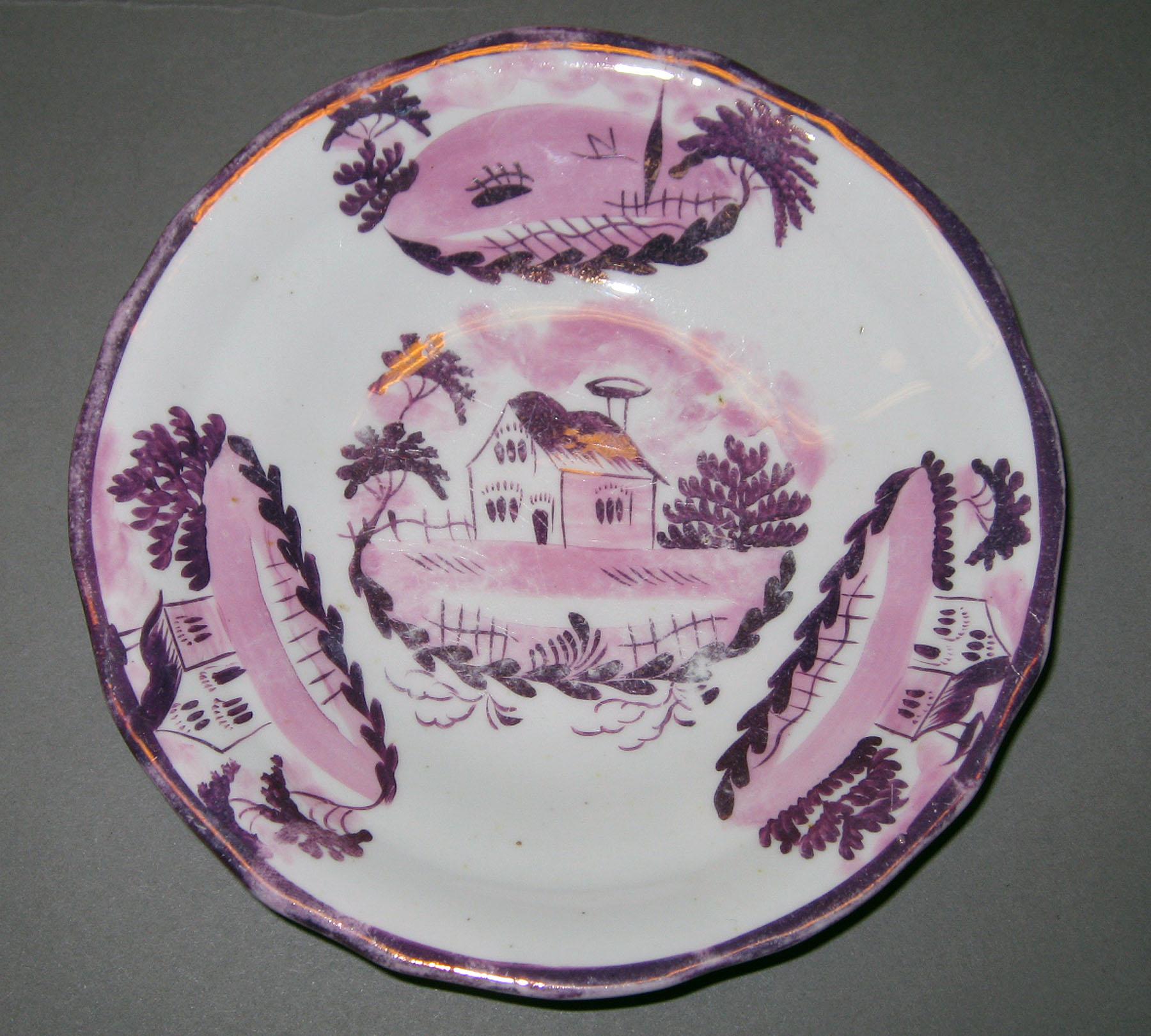 1984.0141.003 B Lusterware Saucer