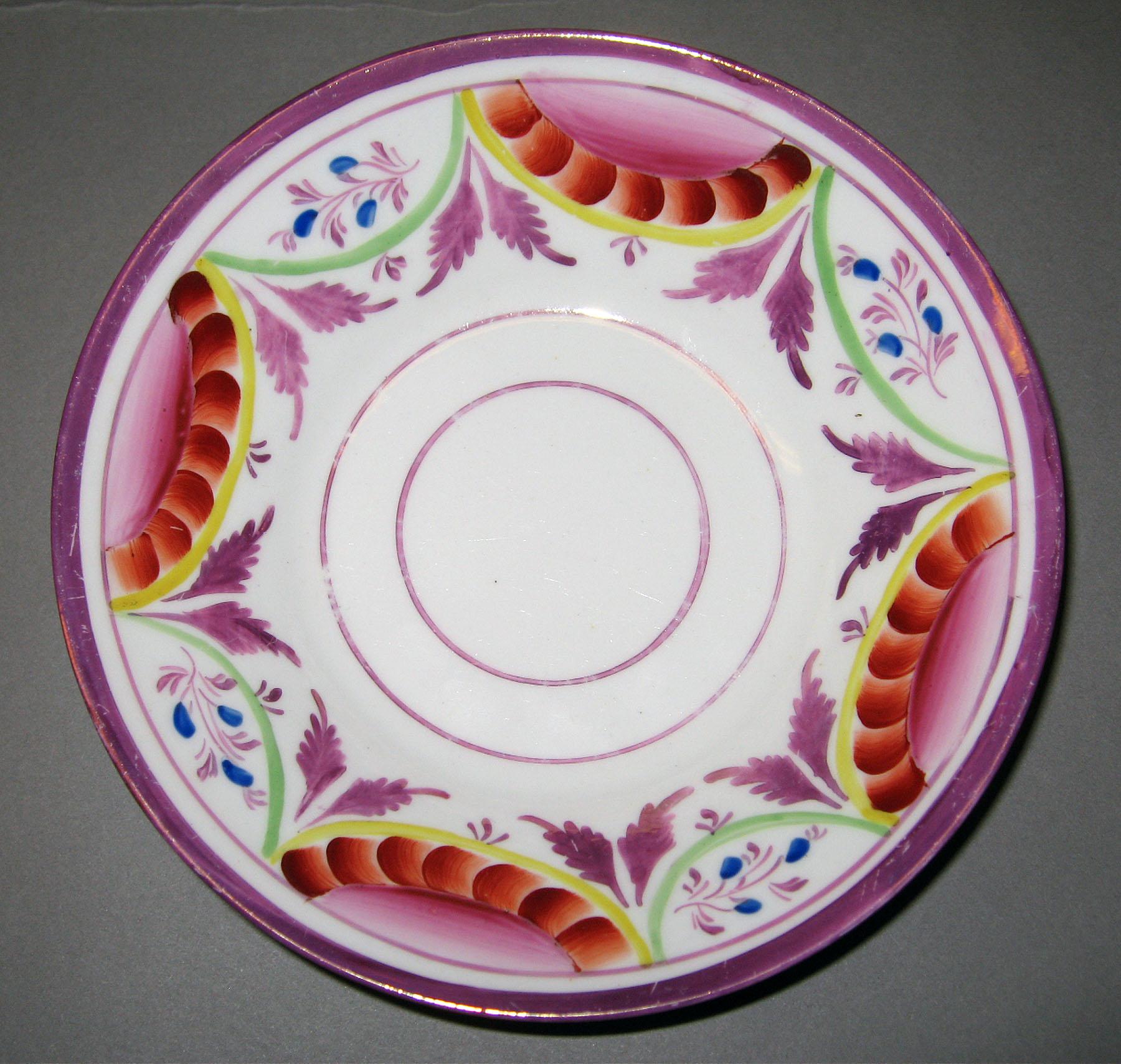 1984.0141.016 B Lusterware Saucer