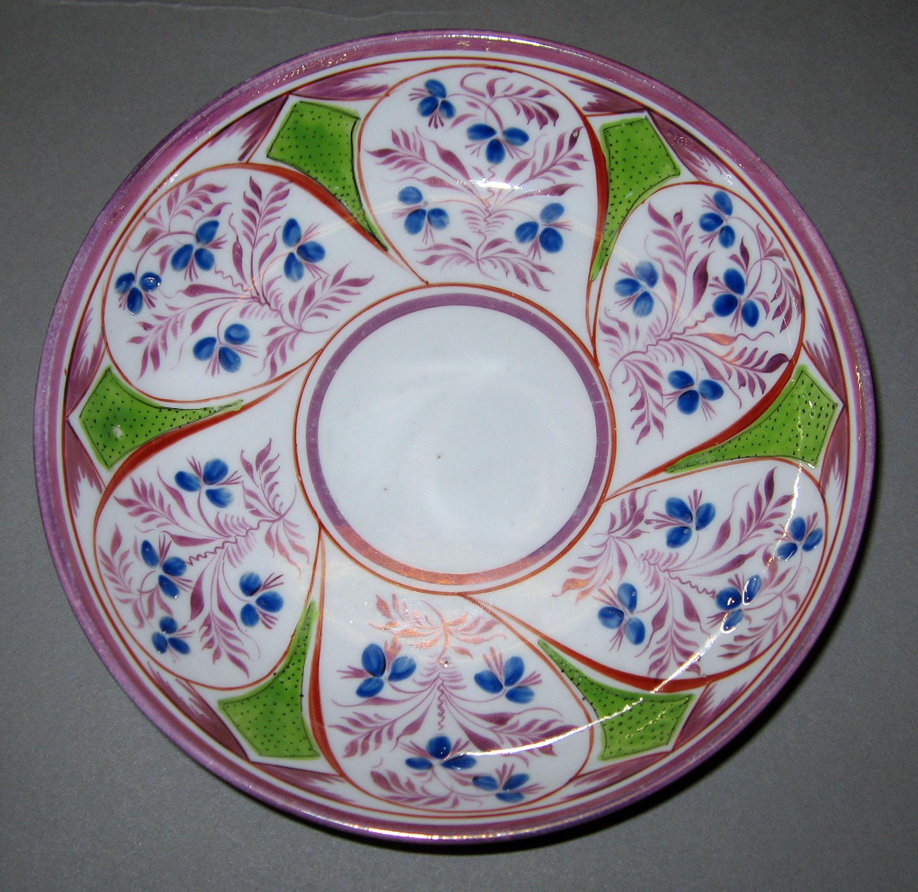 1984.0141.018 B Lusterware Saucer