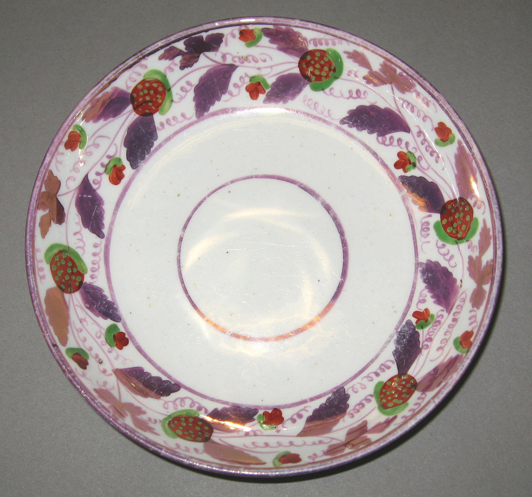 1984.0141.023 B Lusterware Saucer