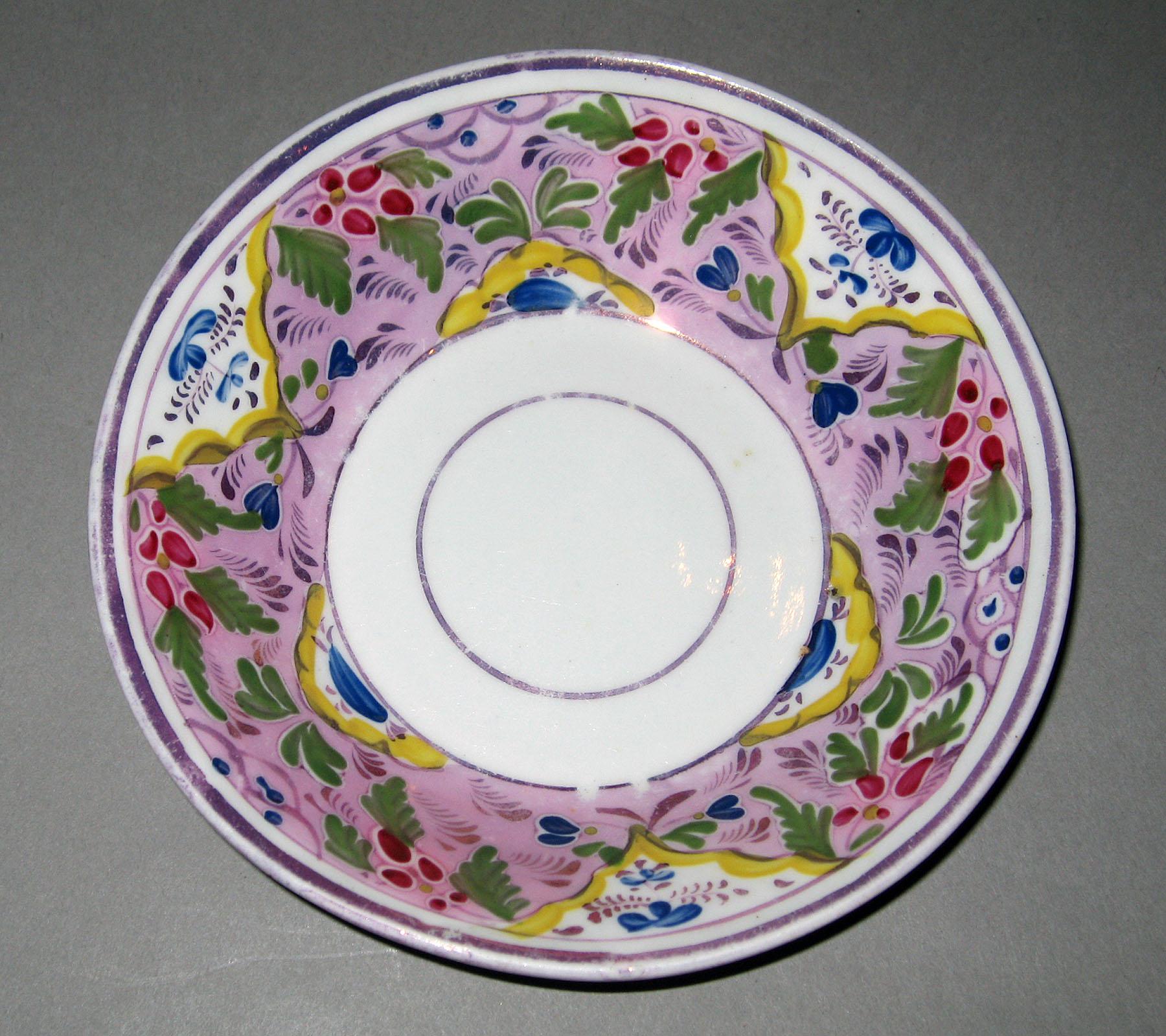 1984.0141.029 B Lusterware Saucer