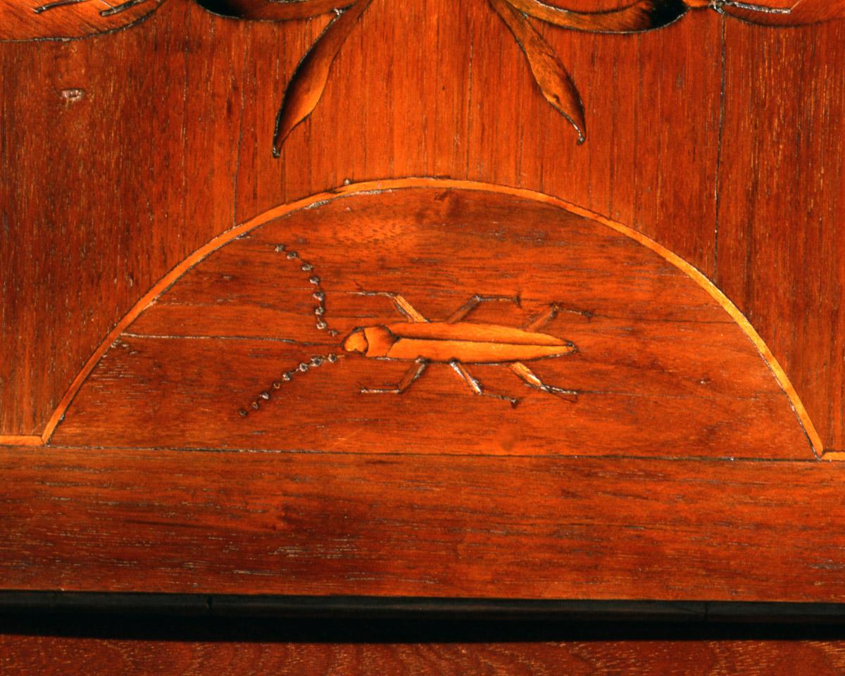 1958.0017.006 Schrank, Clothes cupboard (bug detail)