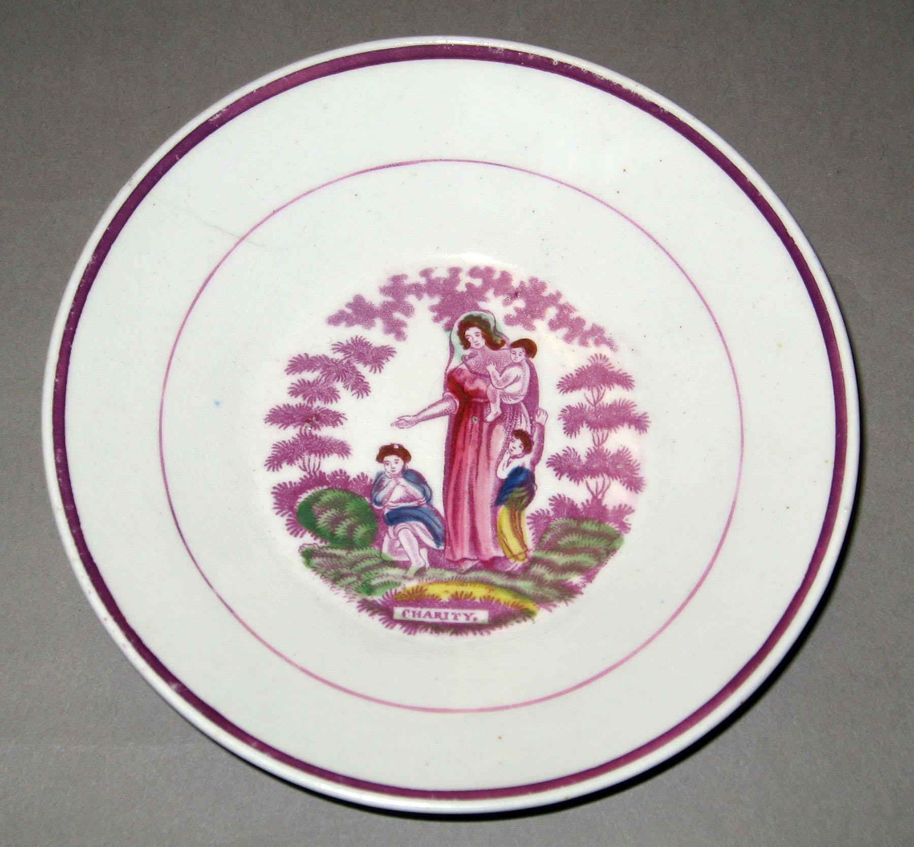 1984.0141.047 B Lusterware Saucer