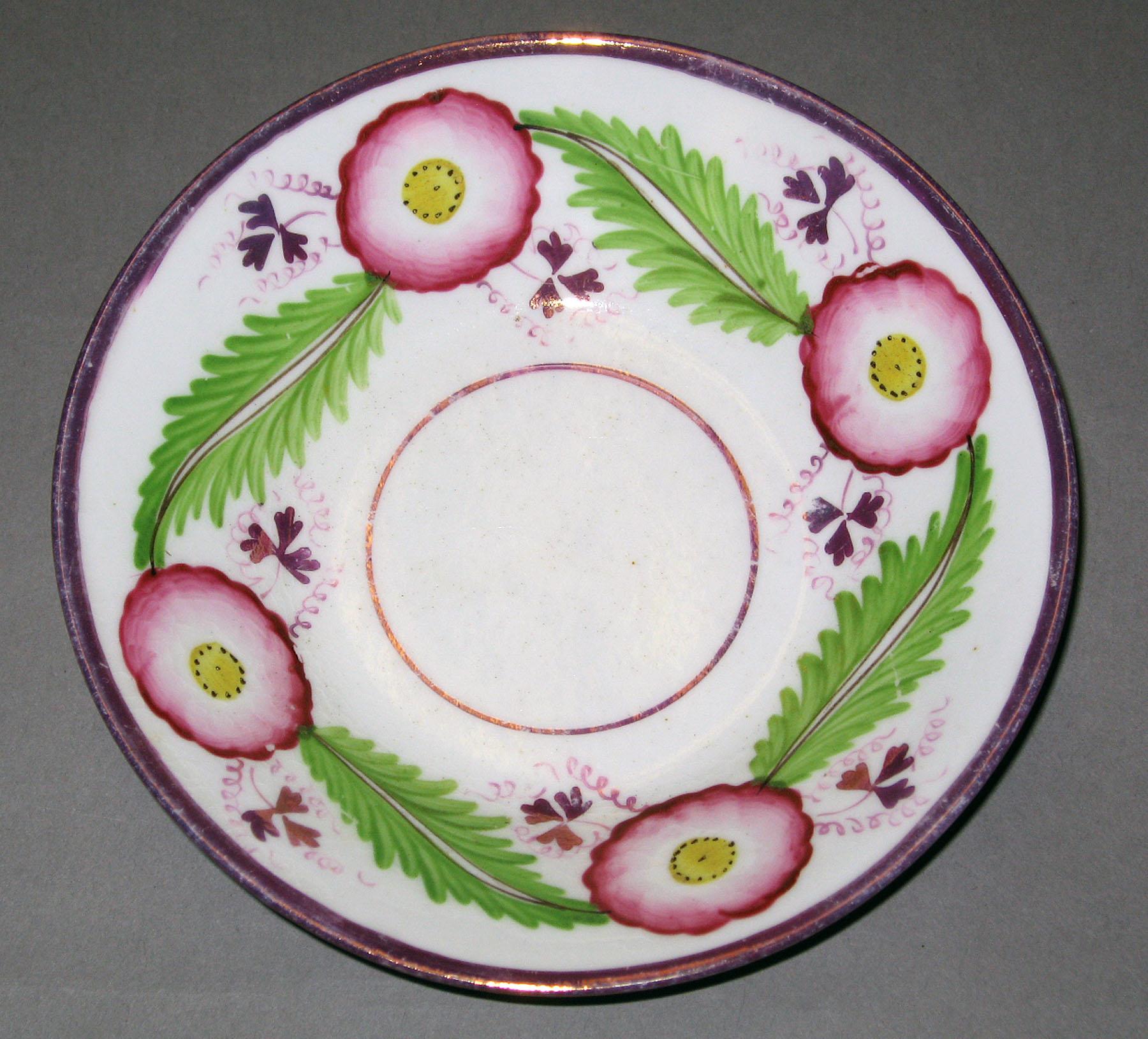 1984.0141.050 B Lusterware Saucer