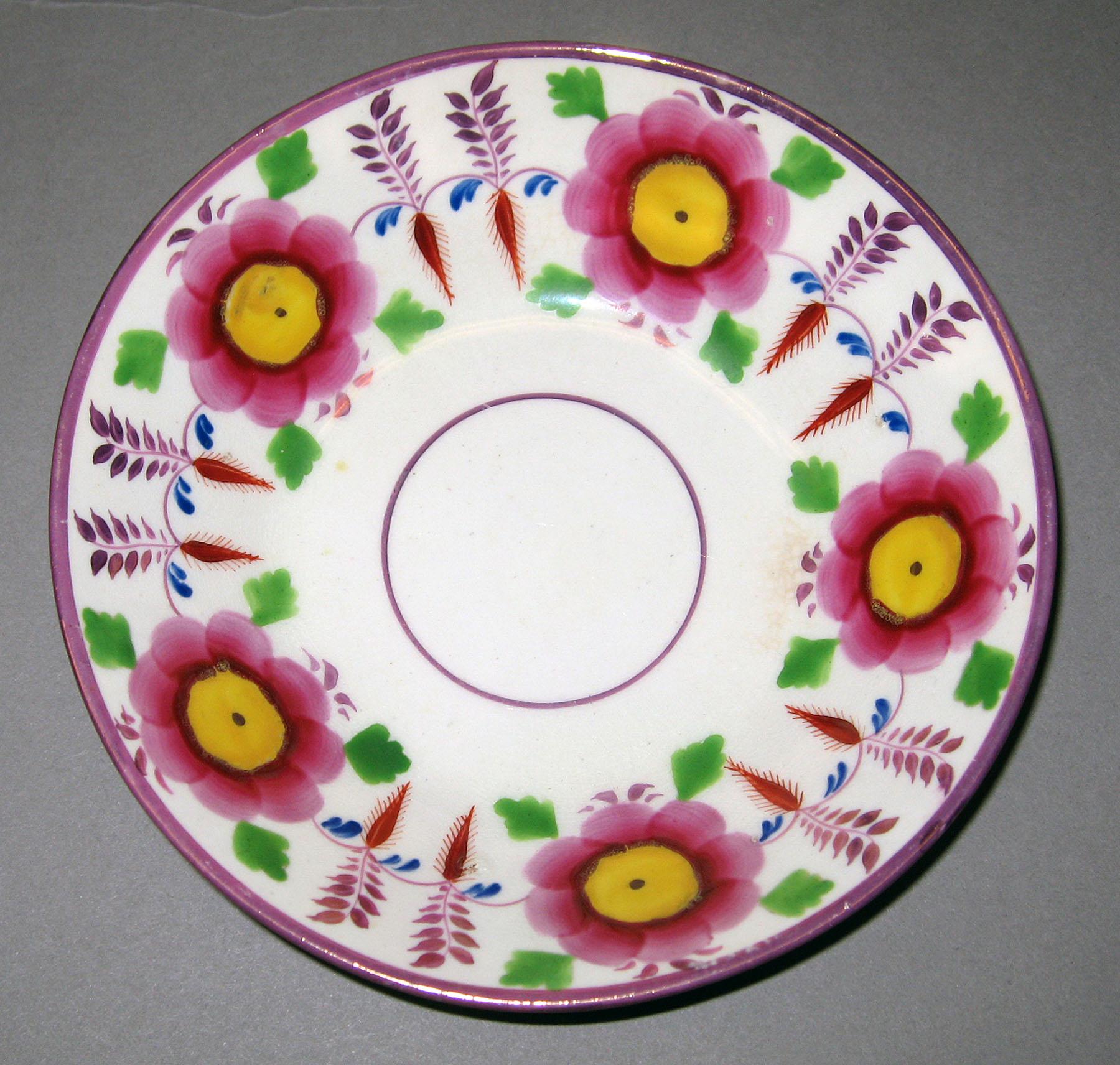 1984.0141.053 B Lusterware Saucer