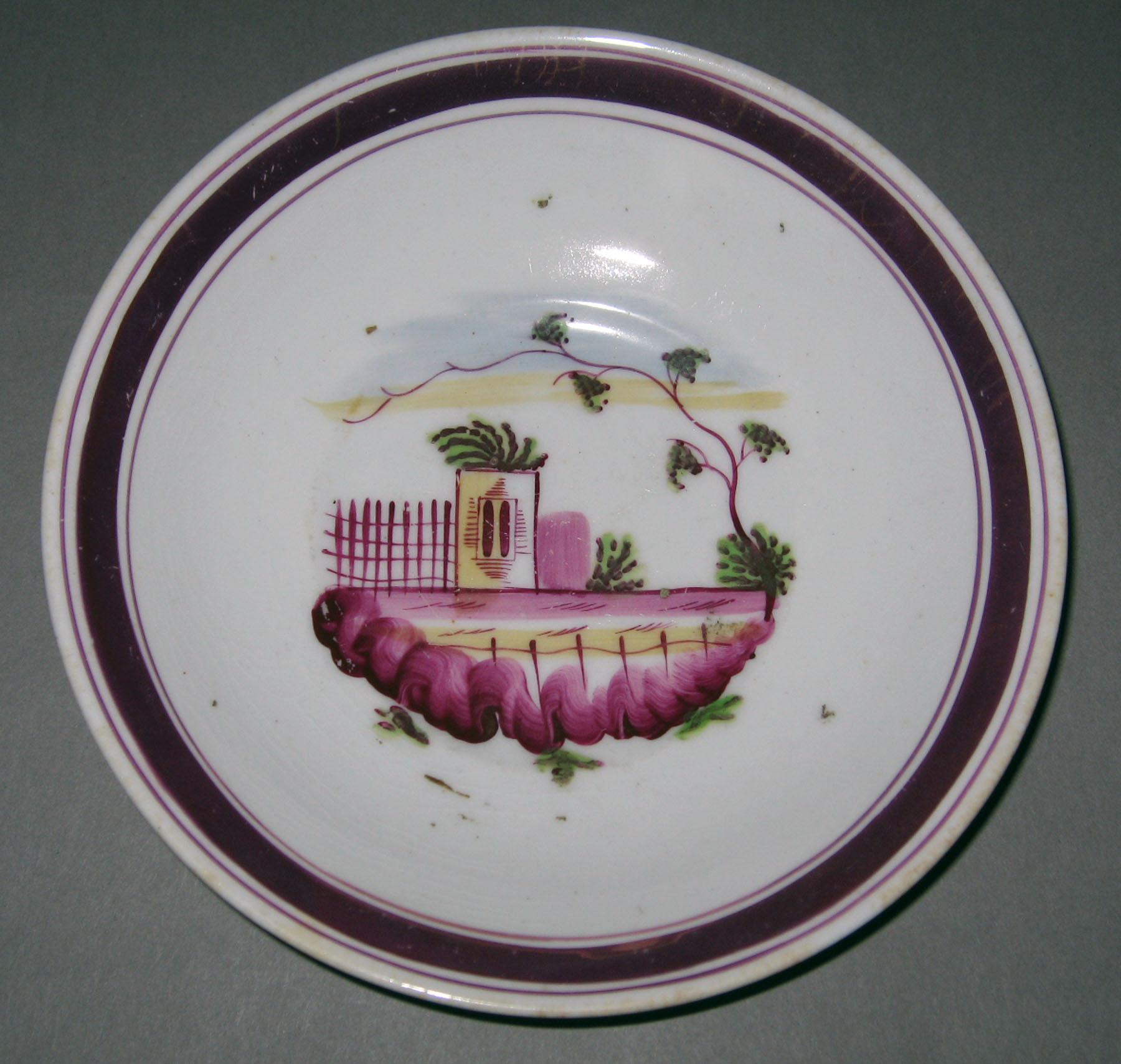 1984.0141.065 B Lusterware Saucer