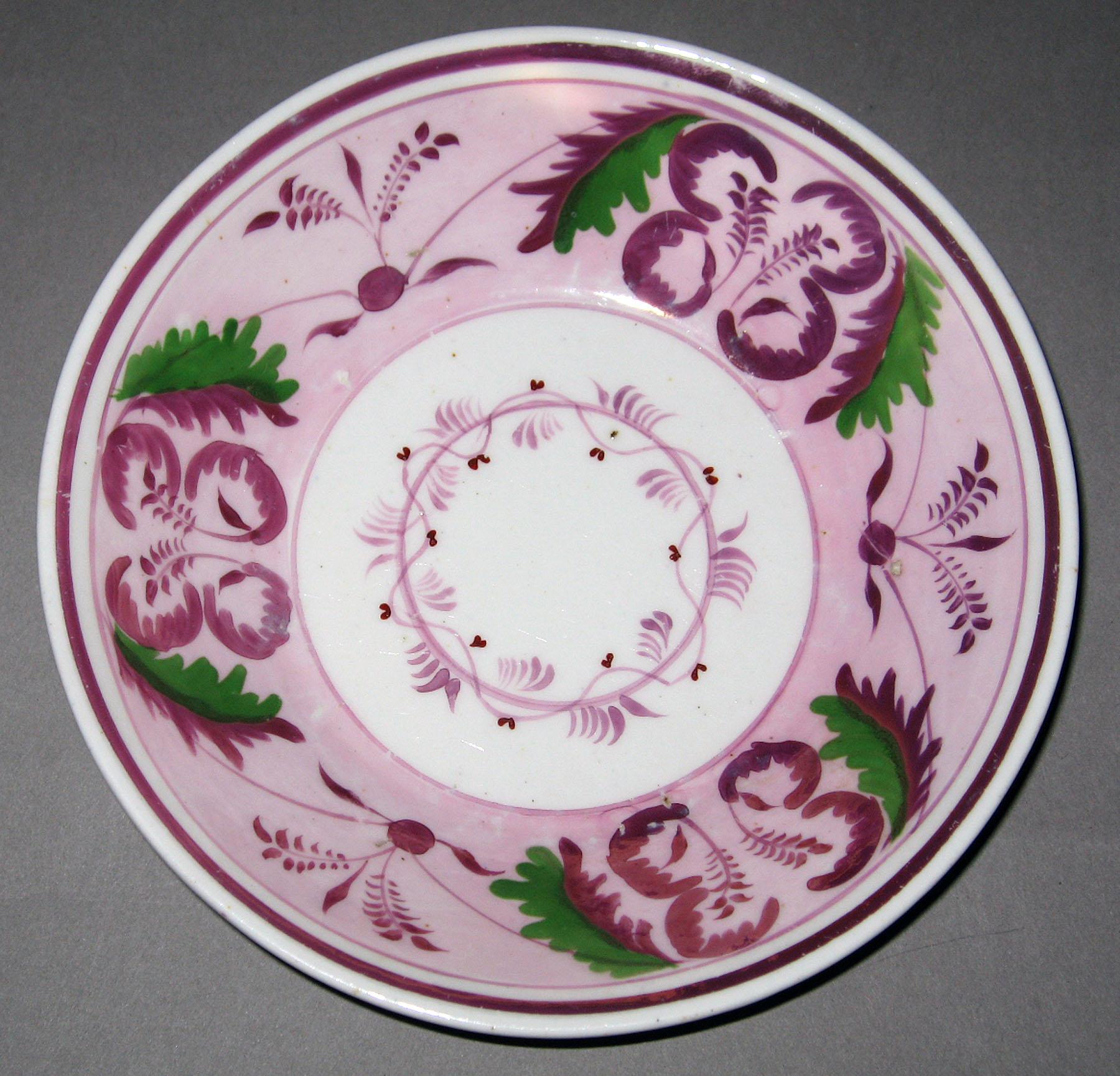 1984.0141.082 B Lusterware Saucer