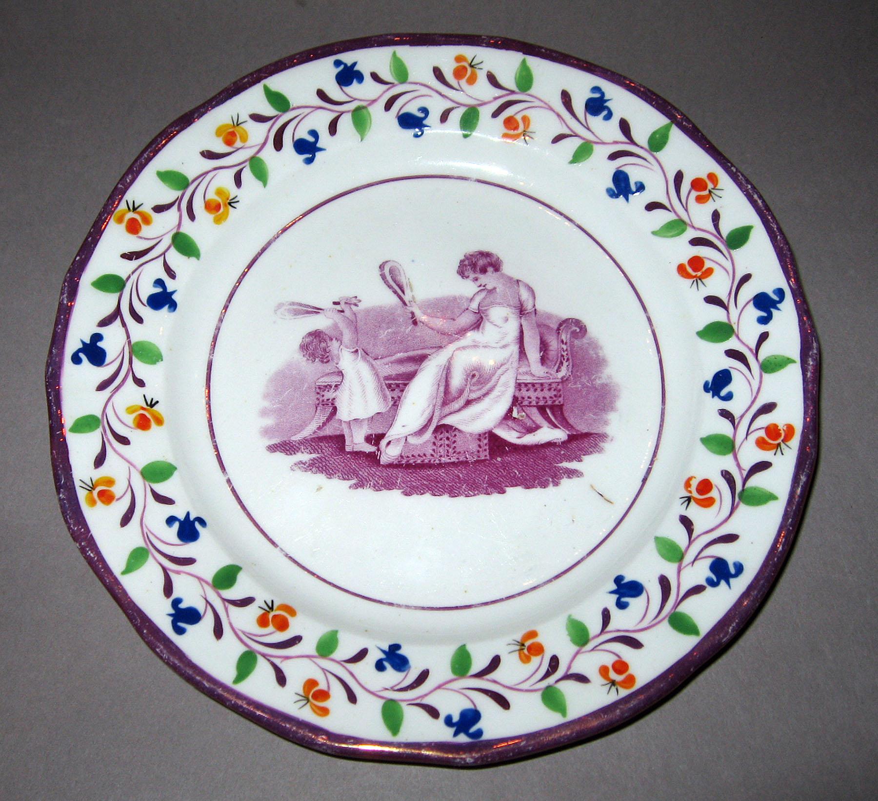 1984.0141.124 Lusterware Plate