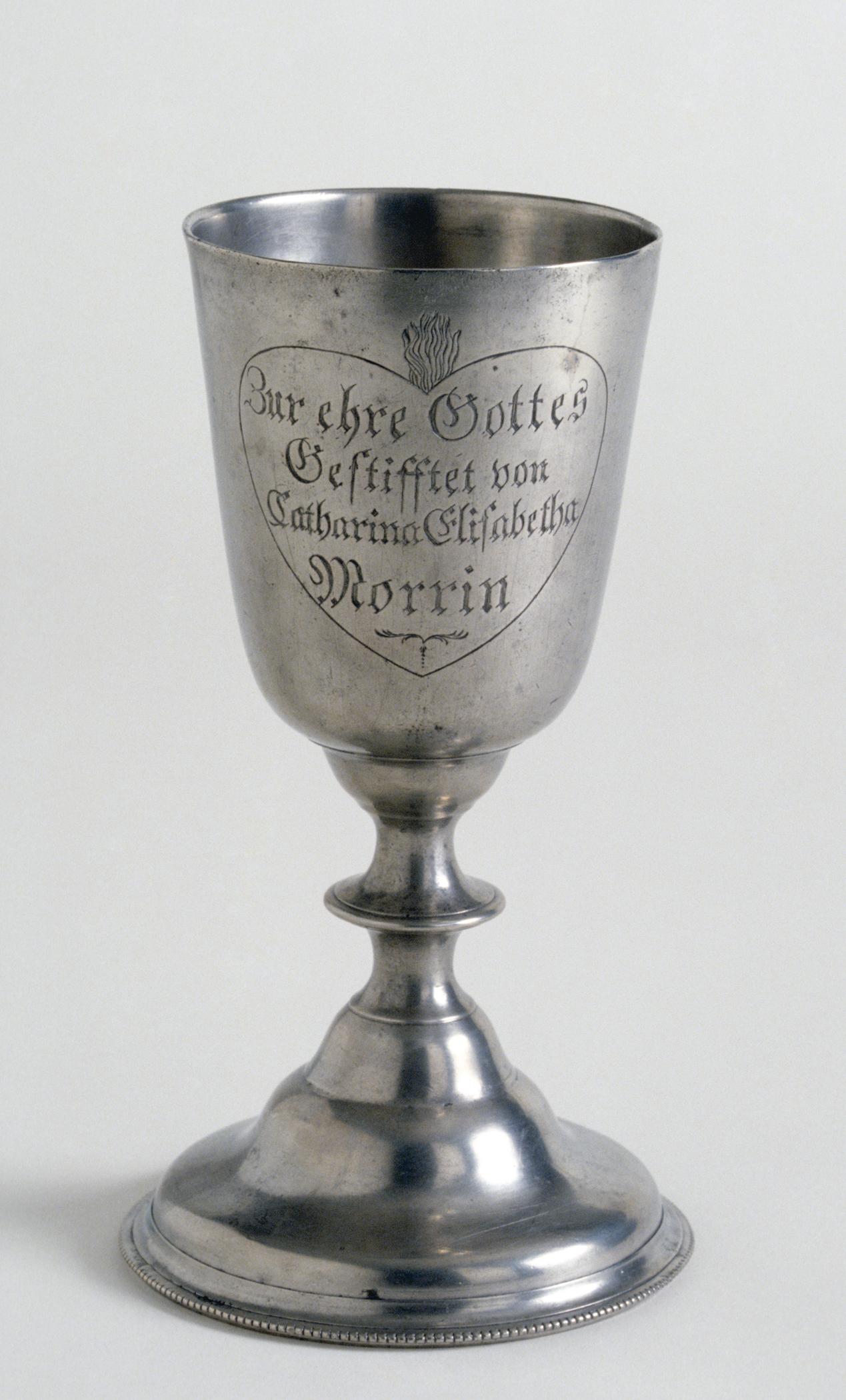 1958.0024 Pewter chalice