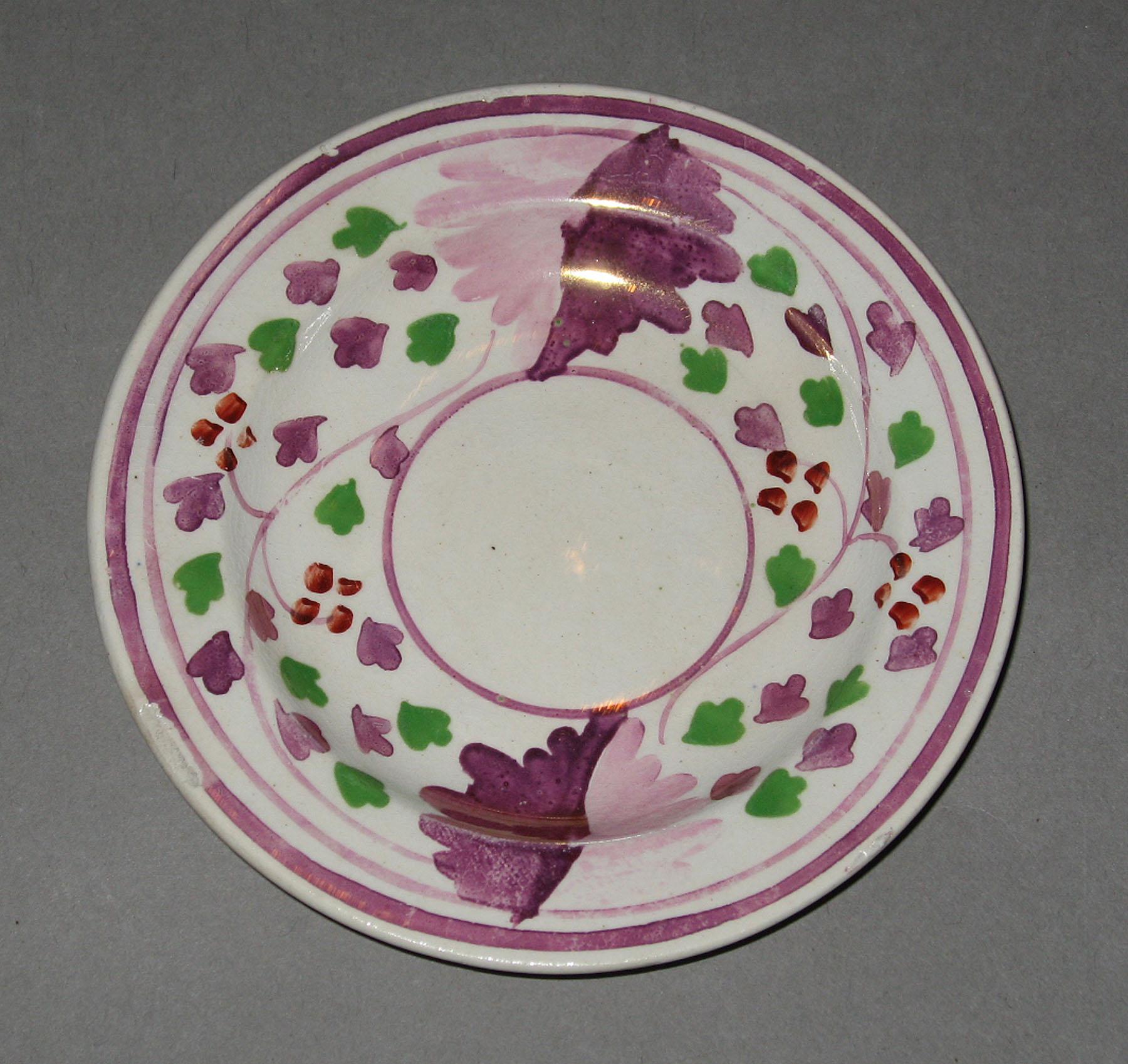 1984.0141.155 Lusterware Cup Plate