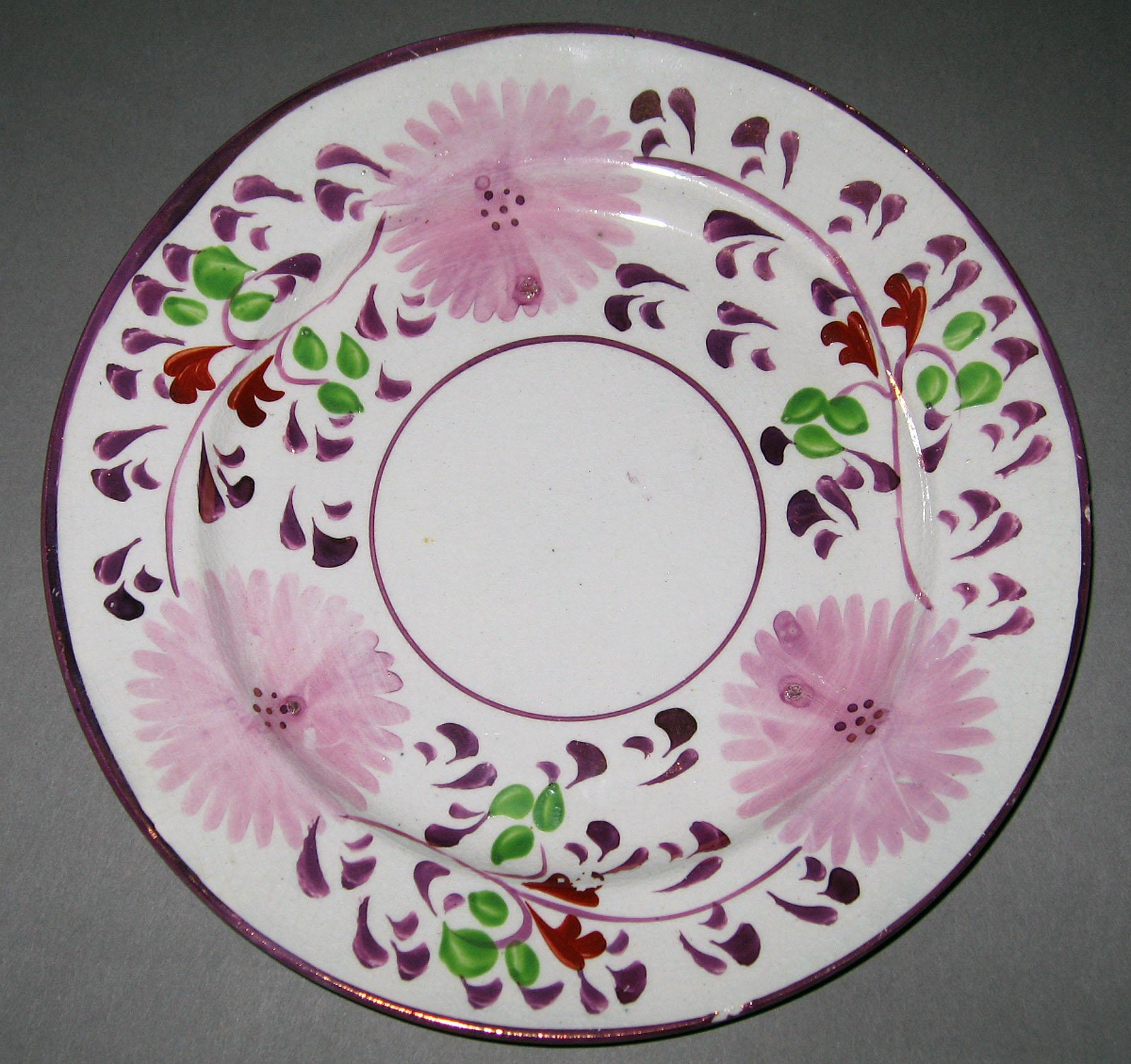 1984.0141.164 Lusterware Plate