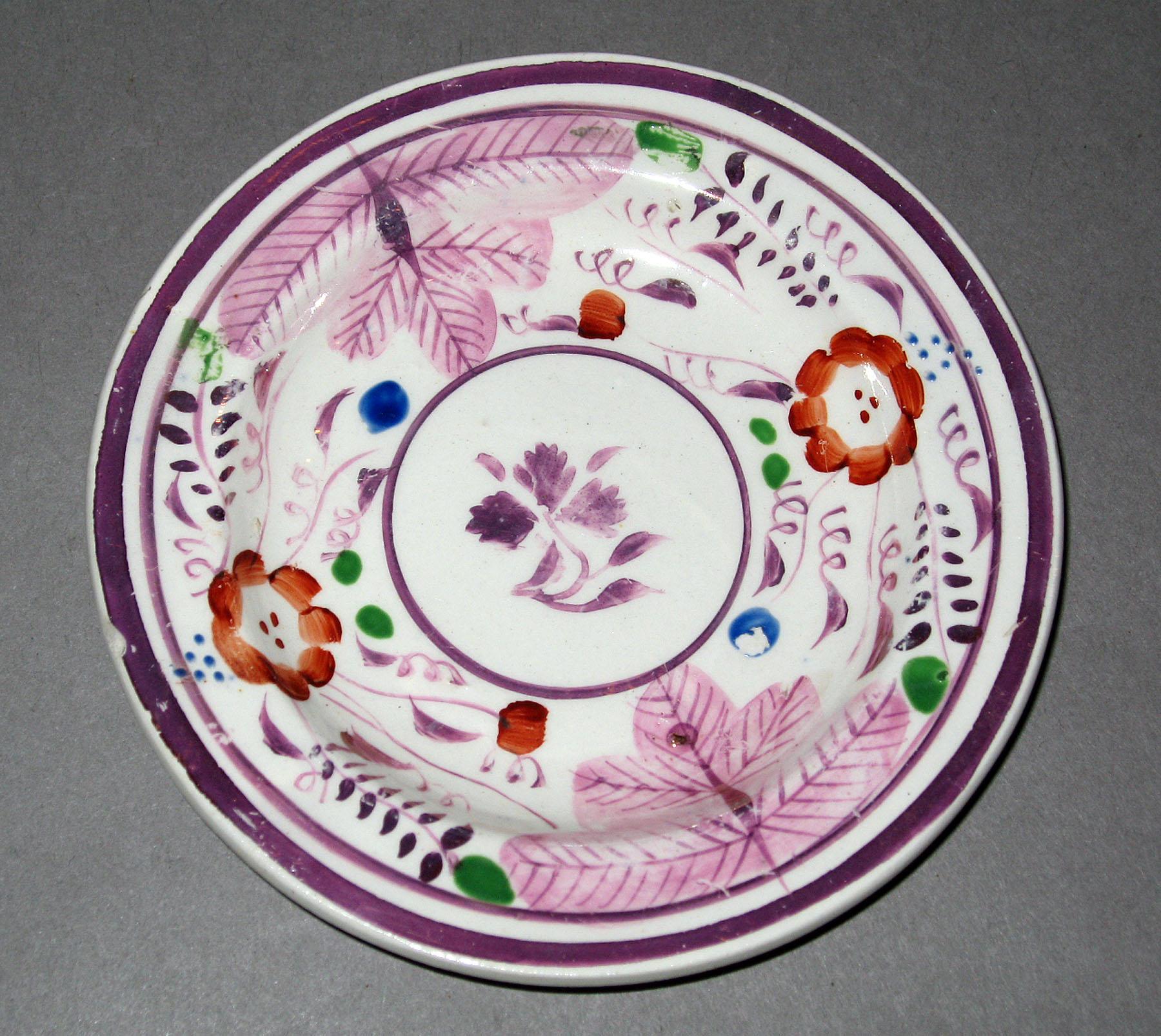 1984.0141.171 Lusterware Cup plate