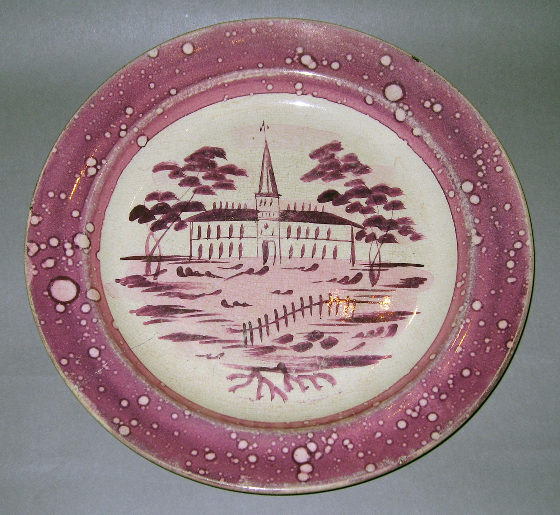 1984.0141.177 Lusterware Plate