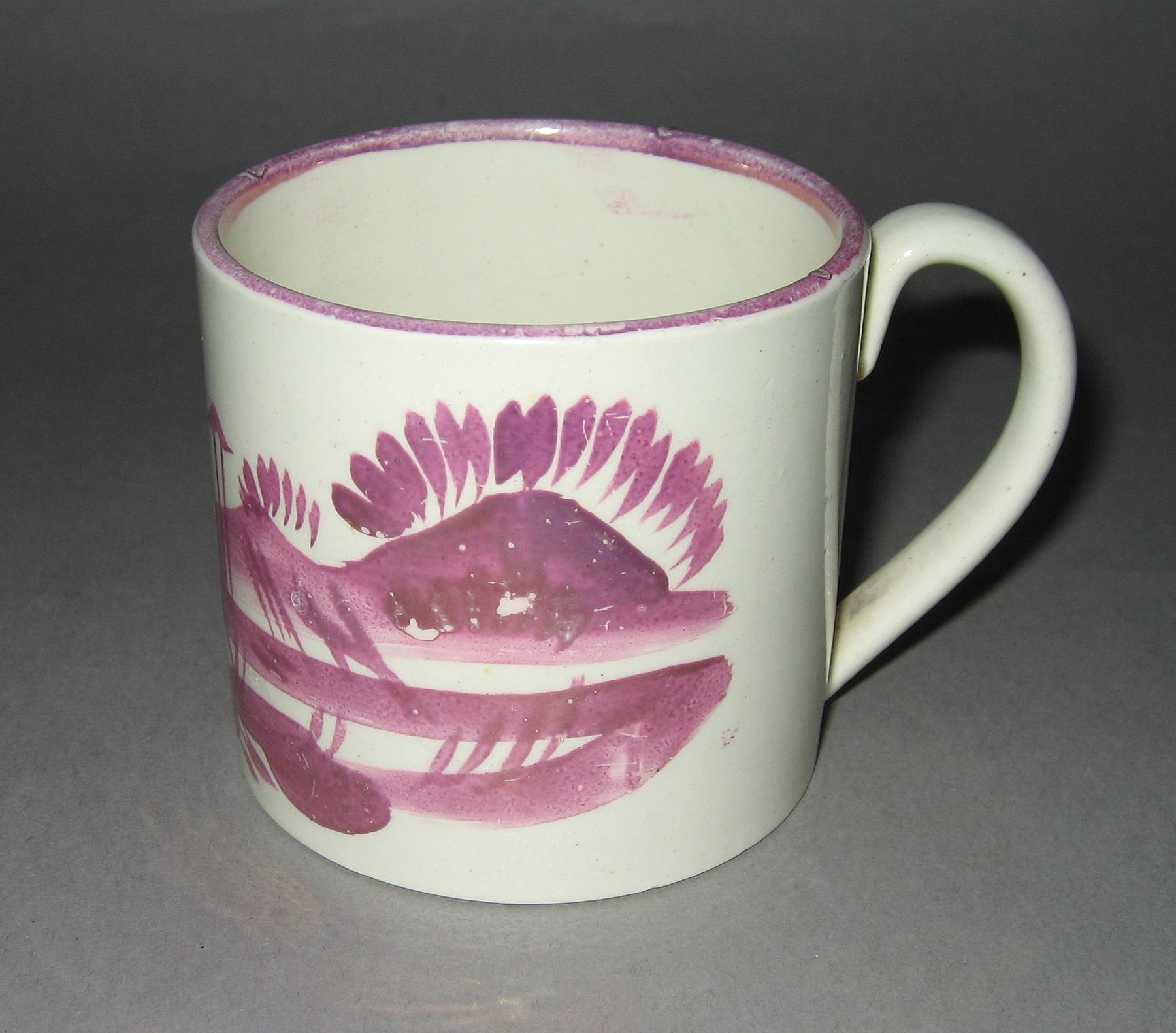 1984.0141.180 Pink luster mug
