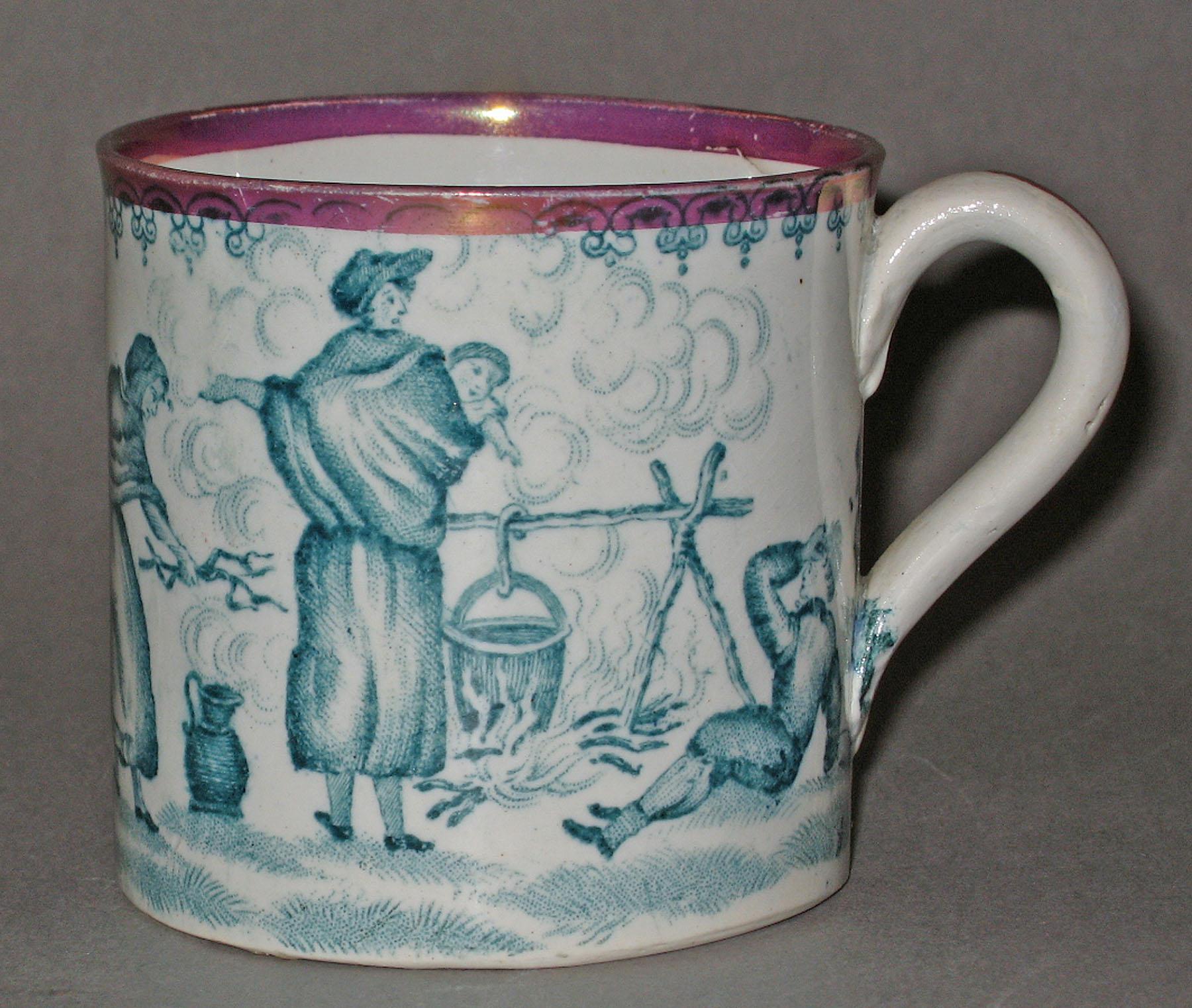 1984.0141.187 Davenport Lusterware Mug