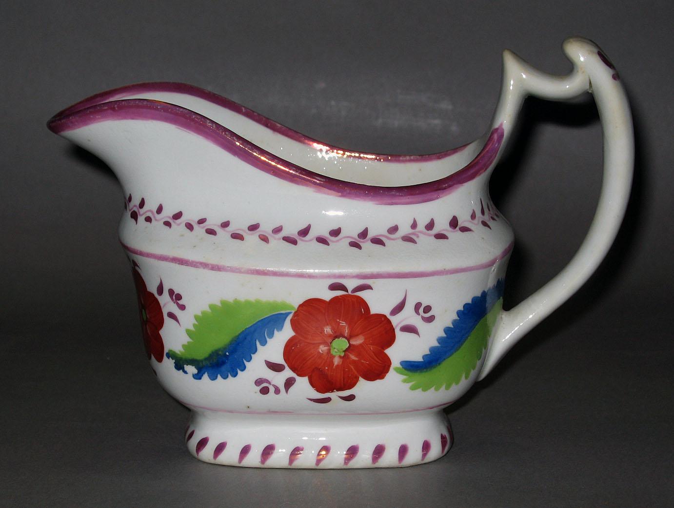 1984.0141.214 Lusterware Cream Pot