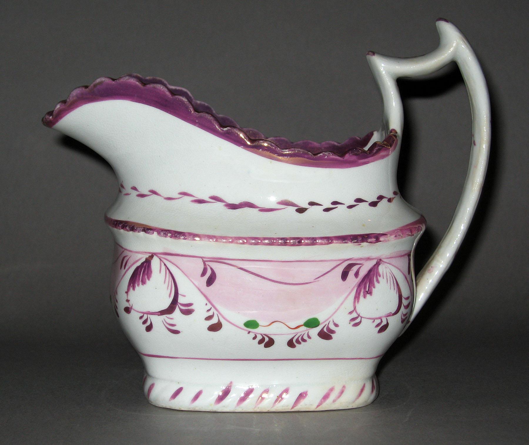 1984.0141.217 Lusterware cream pot