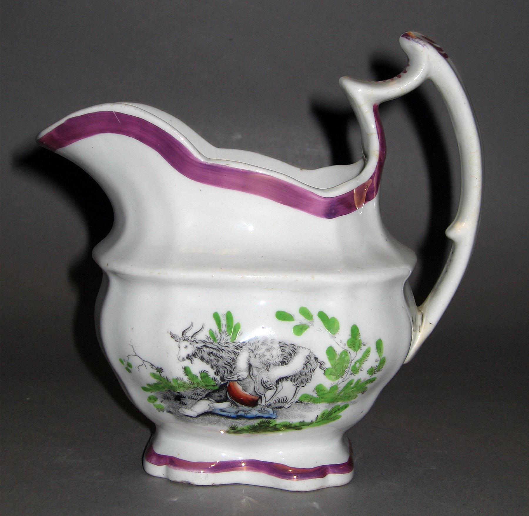 1984.0141.218 Lusterware Cream Pot