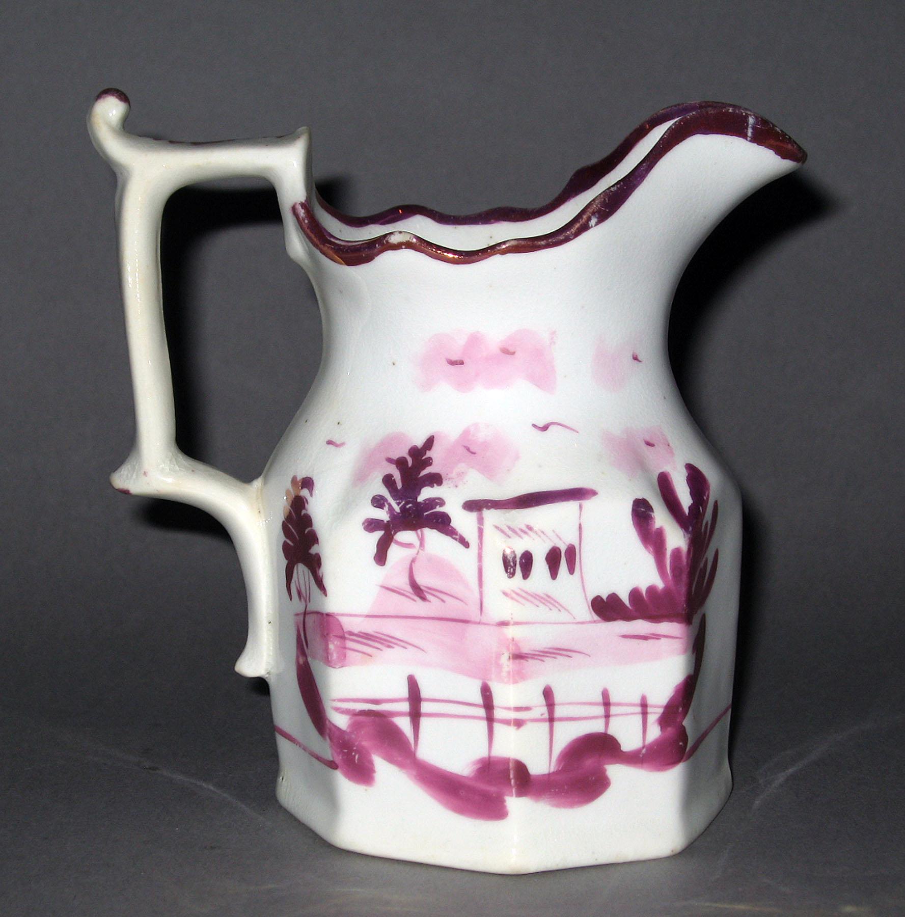 1984.0141.219 Lusterware Cream Pot