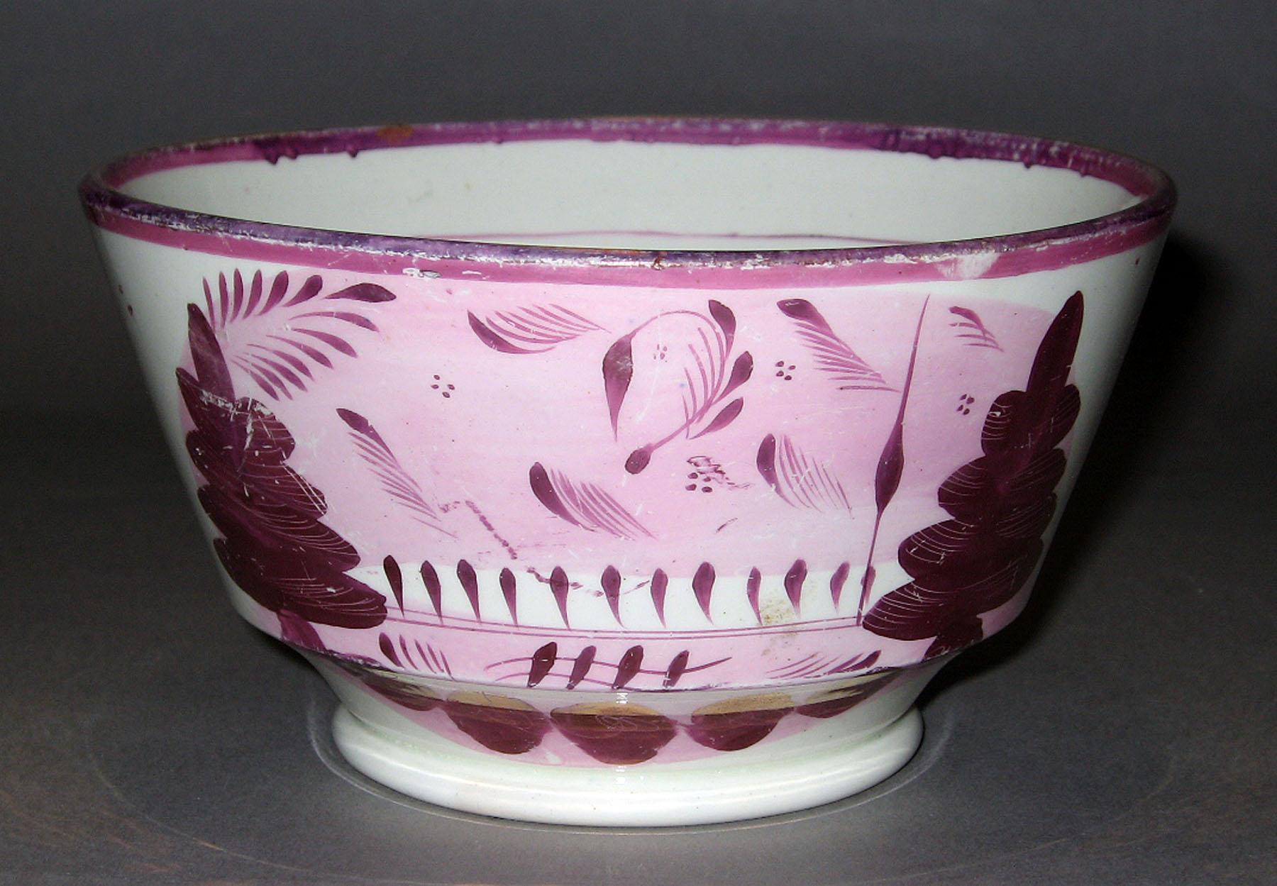 1984.0141.225 Lusterware Slop Bowl