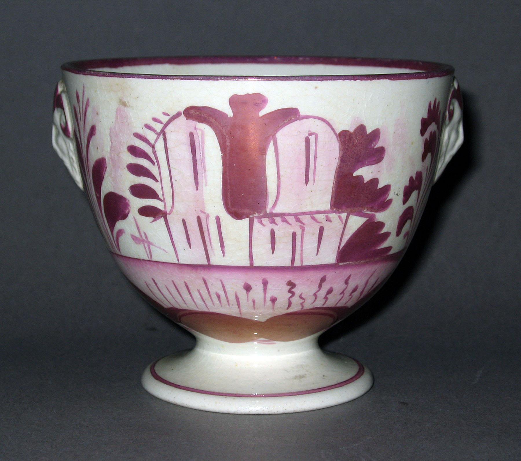 1984.0141.227 Lusterware Sugarbowl