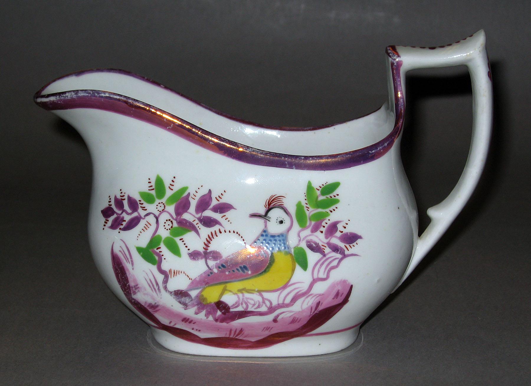 1984.0141.240.001 Lusterware Cream Pot