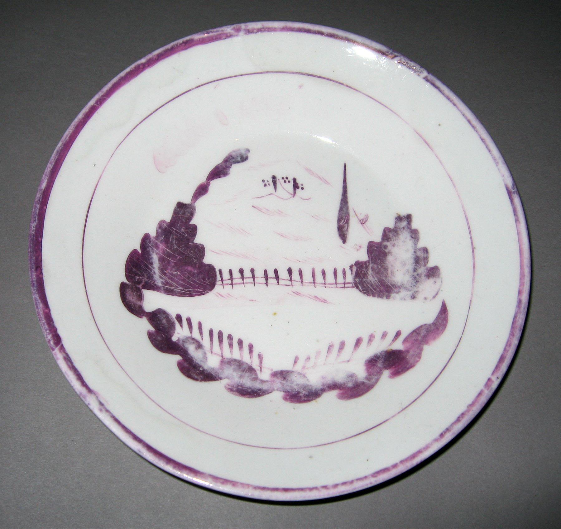 1984.0141.242.002 Lusterware cake plate