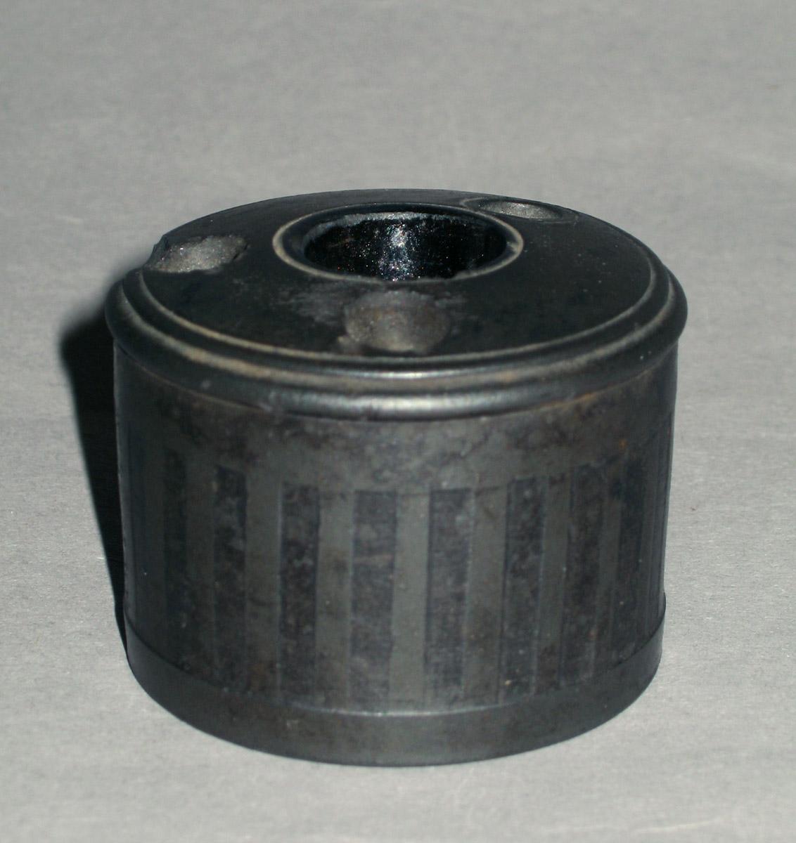 1958.0028.002 Black basalt inkwell