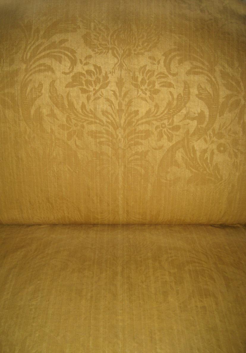 1951.0006 sofa with 1984.0609 slipcover fabric detail