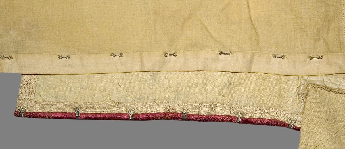 1984.0619 Slip Cover, Attachment Detail