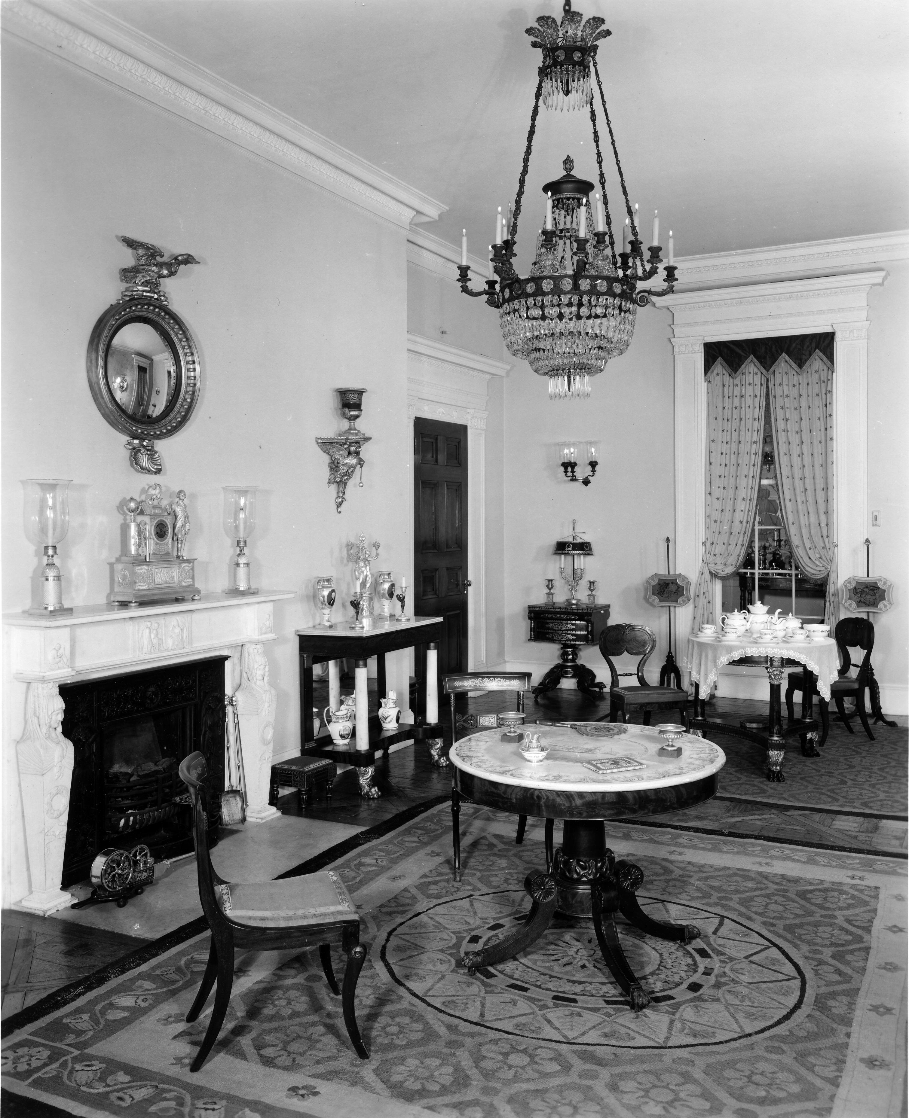 Room-Empire Parlor (bw/view 2)