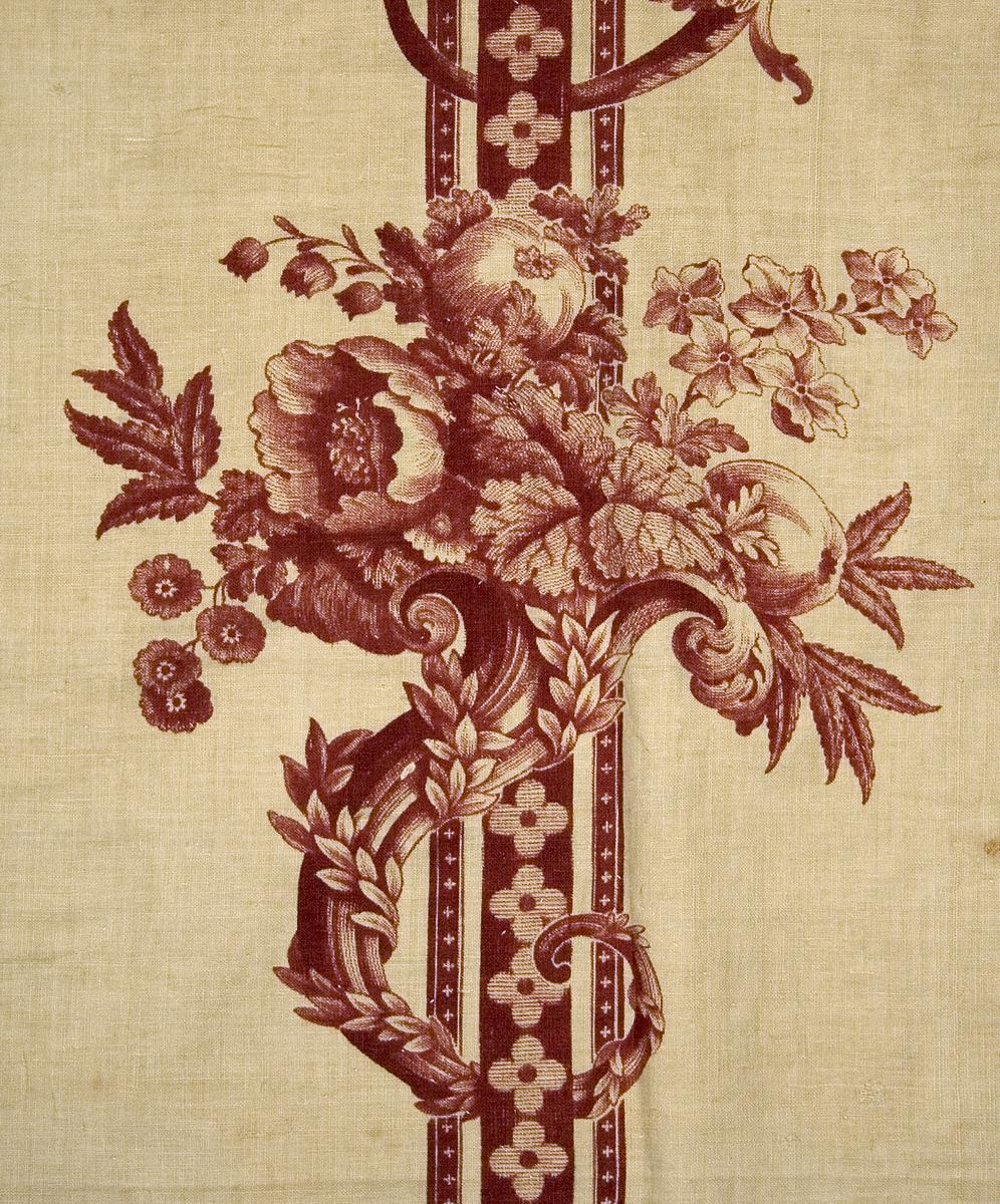 1984.0644.002 Slip Cover, Pattern Detail