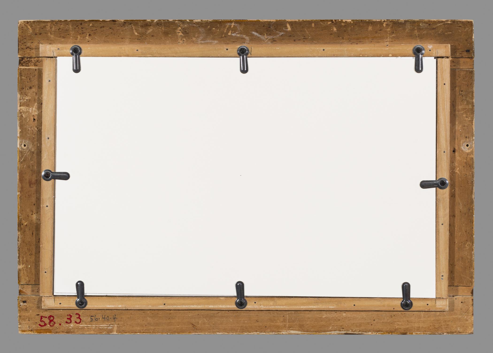1958.0033 Frame, reverse