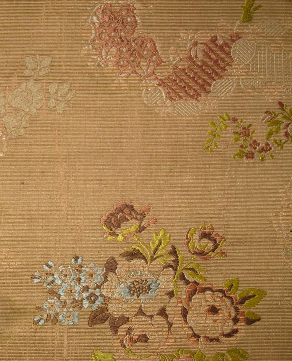 1984.0651.006 Slip seat fabric detail