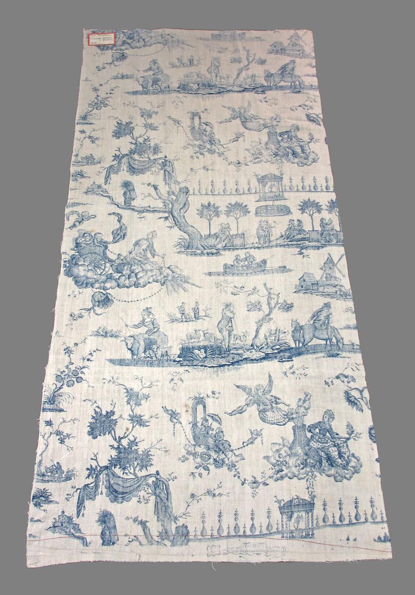 1958.0035.002 textile, printed reverse