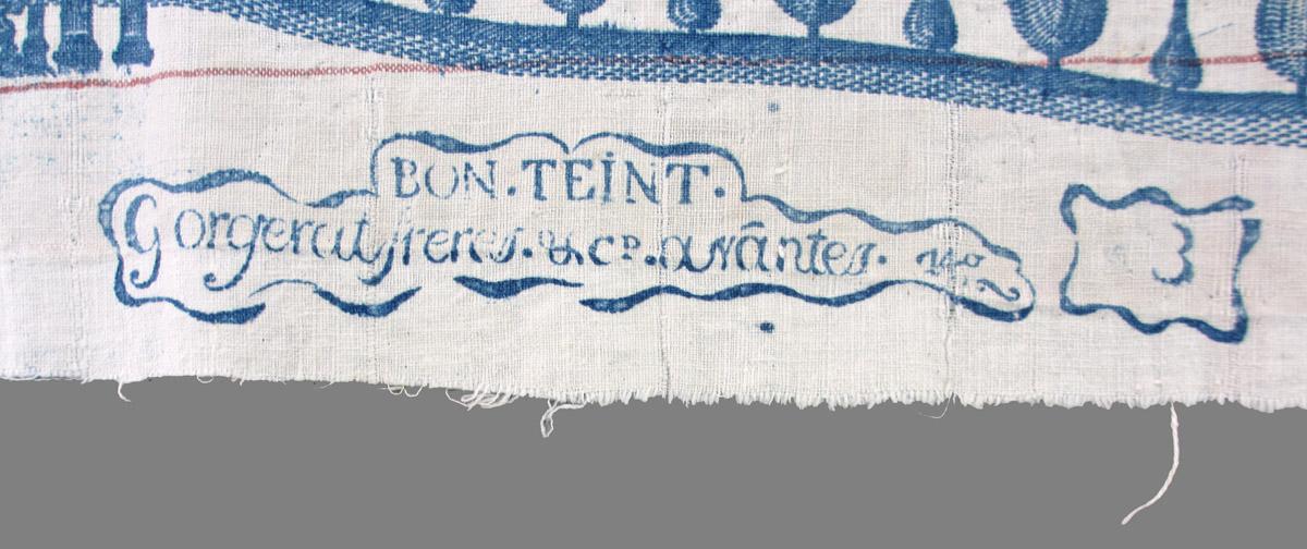 1958.0035.002 textile, printed detail 4