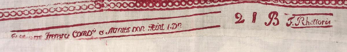 1958.0035.006 textile, printed detail 5