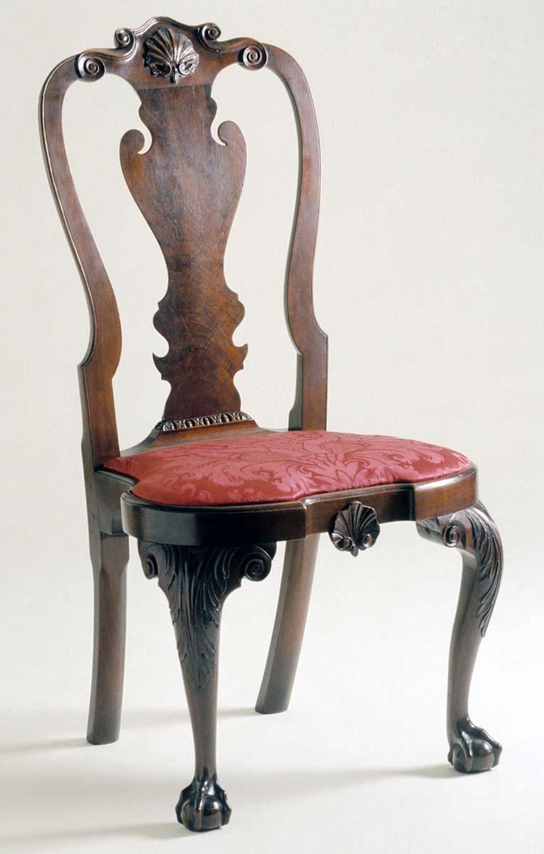 1960.1034.001, 1984.0662.005 Chair, Side Chair, Slipseat, view 3