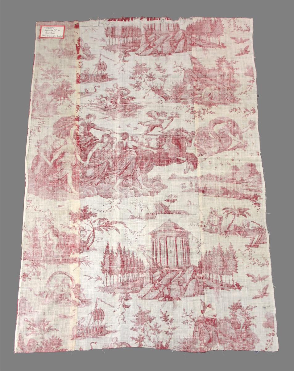 1958.0035.007 textile, printed reverse