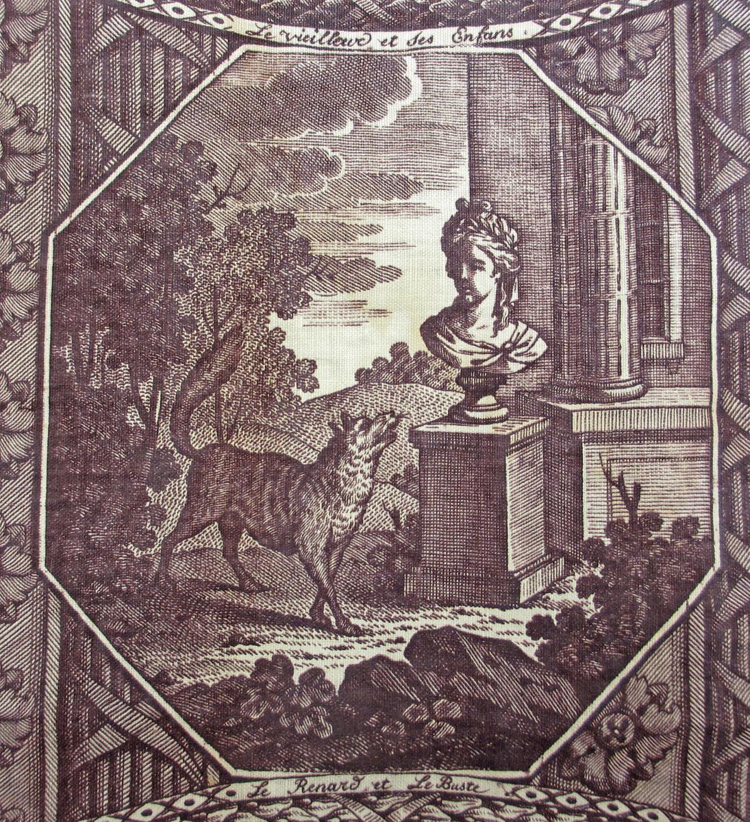 1958.0036 textile, printed detail 4